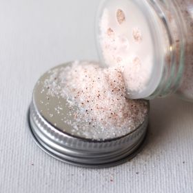 #10 can real salt-128 oz